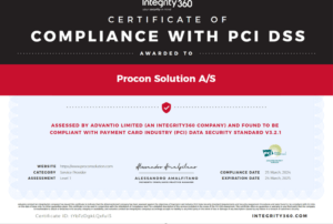 Certificate of compliance