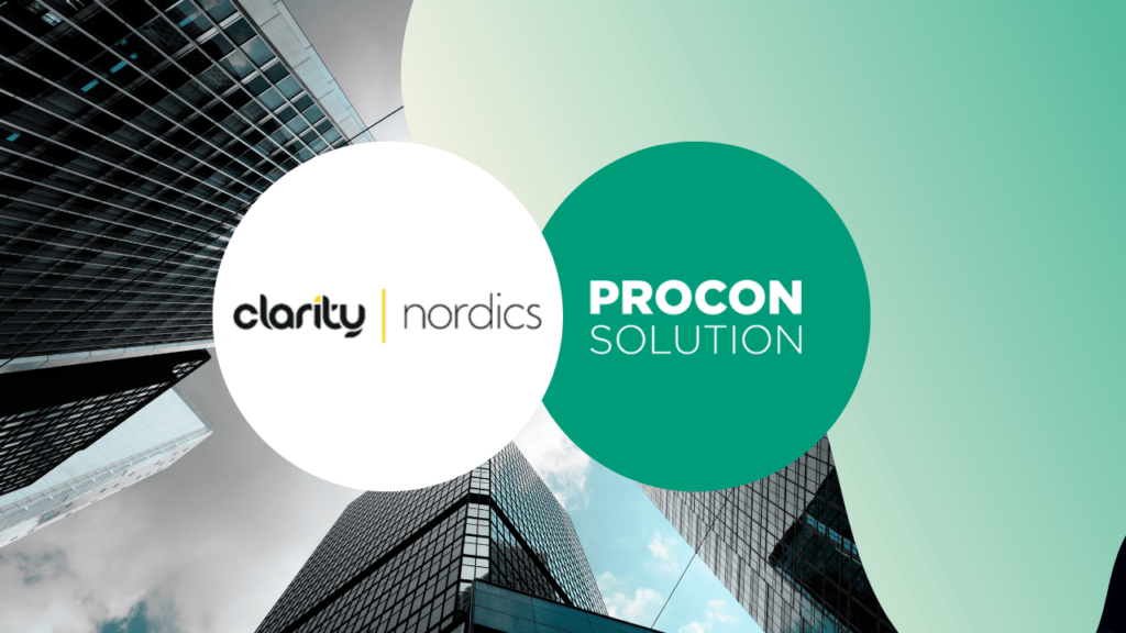 Clarity launches Nordic operations with Procon’s mid- and back-office solution, ProTAS  - Procon Solution